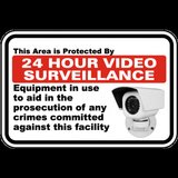 24 Hour Video Surveillance Sign